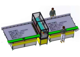 Glass wire automatic laminating machine (single/double laminating)